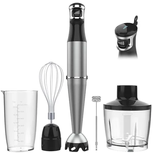 مقارنة  مع خلاط يدوي سلكي KitchenAid KHBV53 بلون فضي كونتور