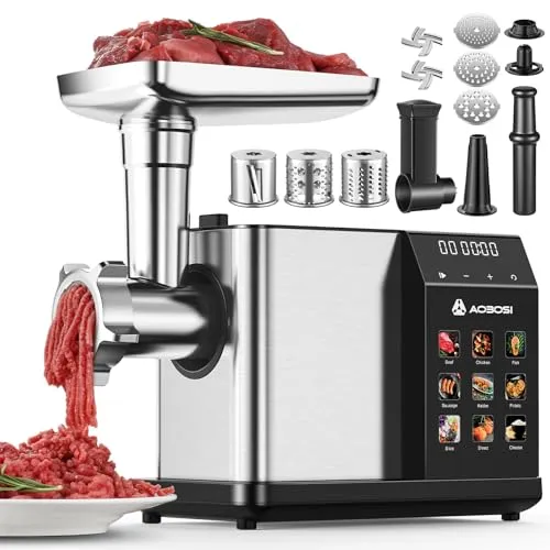 مقارنة Aiheal Electric Meat Grinder Black 300W مع 