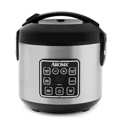 قدر أرز رقمي Aroma ARC-914SBD بسعة 8 أكواب
