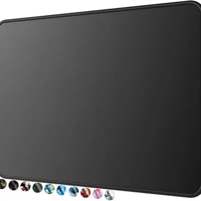 MROCO 8.5x11 بوصة لوحة مفاتيح فأرة سوداء