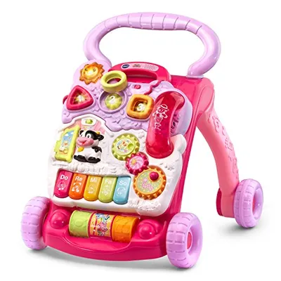 مشاية التعلم VTech Sit-to-Stand وردي