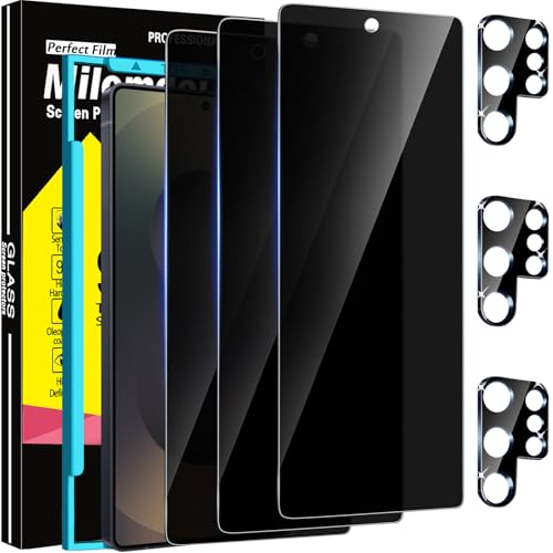 Milomdoi واقي شاشة الخصوصية لجهاز Samsung Galaxy S25 Ultra