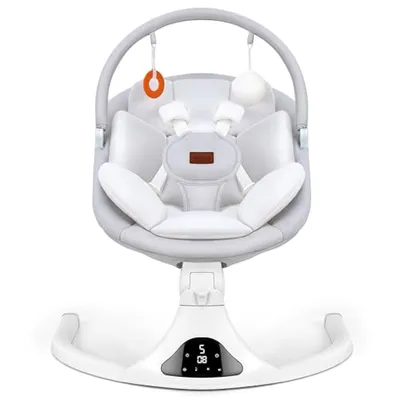 Viriwebaby أرجوحة أطفال كهربائية رمادية