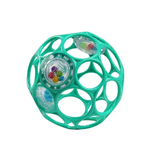 مقارنة خشخيشة أطفال Alpha Group FR461528 مع Bright Starts Oball Easy Grasp Rattle Teal