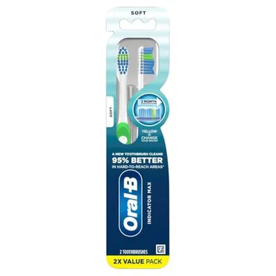 Oral-B Pro Health Soft Manual Toothbrush 2-Pack