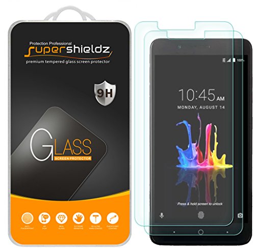 مقارنة Milomdoi واقي شاشة الخصوصية لجهاز Samsung Galaxy S25 Ultra مع Supershieldz واقي شاشة زجاجي مقوى لهاتف ZTE Blade Z Max