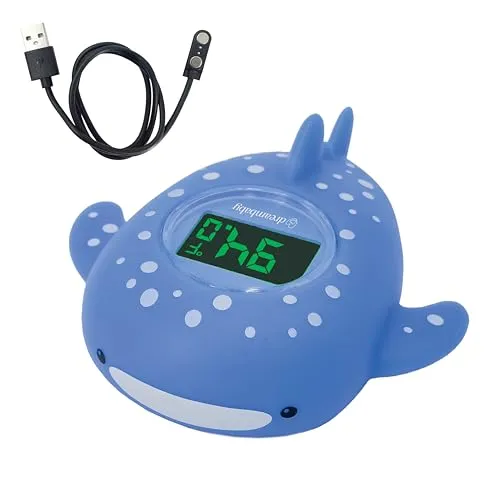 ميزان حرارة حوض الاستحمام قابل لإعادة الشحن Dreambaby Whale Shark