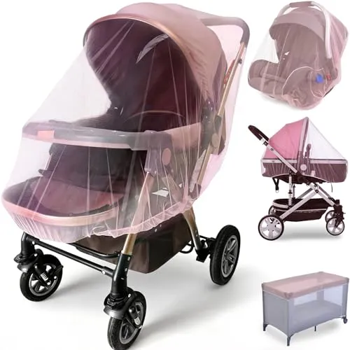 مقارنة Sysmie Universal Baby Mosquito Net 2-Pack Pink مع 