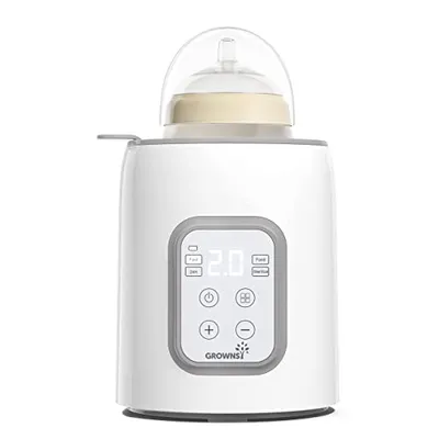 Grownsy 8 in 1 Baby Bottle Warmer White