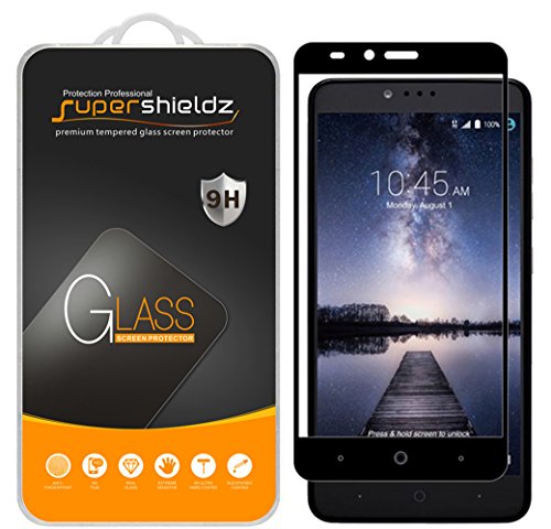 Supershieldz واقي شاشة ZTE Grand X Max 2 زجاج مقوى أسود