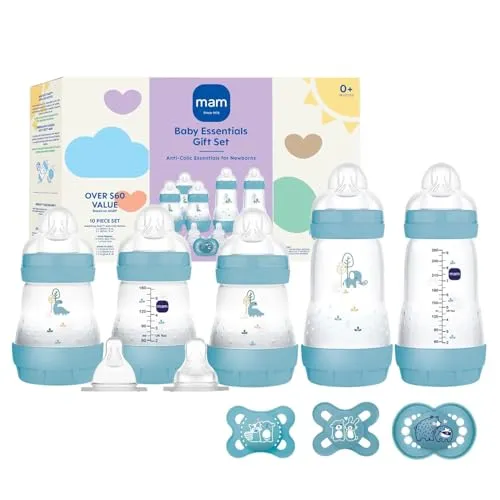 مقارنة MAM Easy Start طقم تغذية مضاد للمغص مع مجموعة فيليبس أفنت لتغذية حديثي الولادة SCD371/01