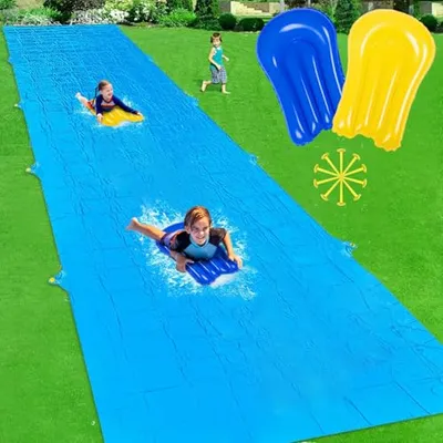 زلاقة مائية HAIROPO شديدة التحمل للعشب بطول 30 قدمًا 30 ft