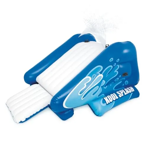 صورة زحليقة مائية قابلة للنفخ Intex Kool Splash زرقاء