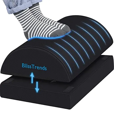 مسند قدم BlissTrends MPNBTR0001-0BL أسود