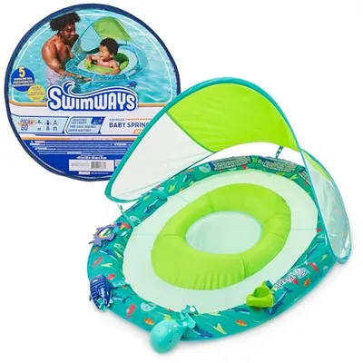 عوامة سباحة للأطفال سبرينج فلوت سبلاش آند بلاي من SwimWays