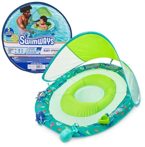 صورة عوامة سباحة للأطفال سبرينج فلوت سبلاش آند بلاي من SwimWays