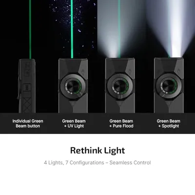 Thumbnail 5 of كشاف Olight ArkPro Ultra المسطح فائق الأداء أسود عقيق