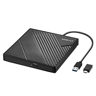 محرك أقراص DVD خارجي أميكول USB 3.0 تايب سي