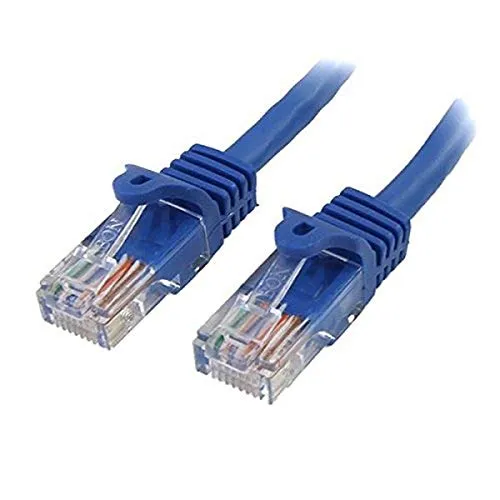 صورة StarTech.com كابل إيثرنت Cat5e أزرق 10 أقدام 10 ft