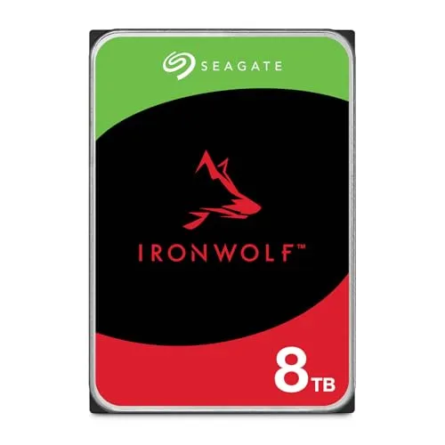 صورة محرك أقراص صلبة داخلي Seagate IronWolf 8TB NAS