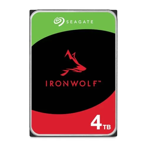 صورة قرص صلب داخلي Seagate IronWolf 4TB مقاس 3.5 بوصة