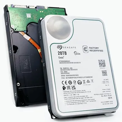 محرك أقراص صلبة داخلي Seagate Exos 28TB SATA III 7200 RPM