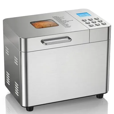 صانع خبز OSIPOTO BM8205 سعة 2LB فضي