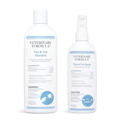 مجموعة Veterinary Formula للبراغيث والقراد 24 fl oz