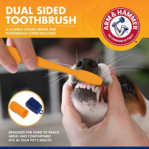 Thumbnail 3 of طقم العناية بأسنان الكلاب من Arm & Hammer بنكهة النعناع والموز 2.5 أوقية