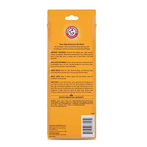 Thumbnail 6 of طقم العناية بأسنان الكلاب من Arm & Hammer بنكهة النعناع والموز 2.5 أوقية