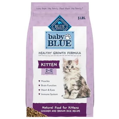 Blue Buffalo Baby BLUE طعام جاف للقطط الصغيرة كيس 5 أرطال