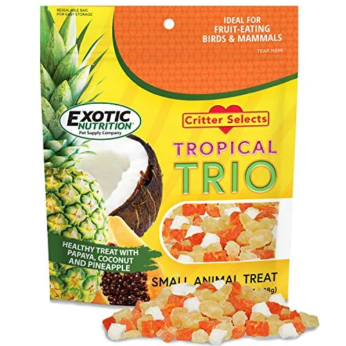صورة Exotic Nutrition مزيج فواكه مجففة تروبيكال تريو 4.5 أونصة