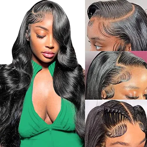 صورة باروكة شعر بشري MUZOJET 13x6 بطول 26 إنش 26 Inch