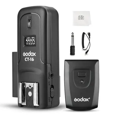 مجموعة مشغل الفلاش اللاسلكي Godox CT-16