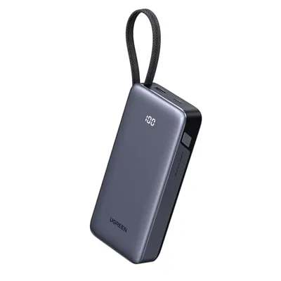 UGREEN نيكسود باور بانك 20000mAh أسود