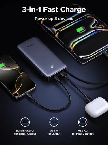 Thumbnail 5 of UGREEN نيكسود باور بانك 20000mAh أسود