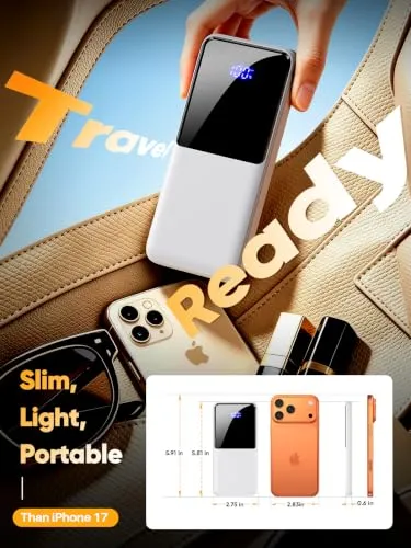 Thumbnail 6 of باور بانك CFIAI متنقل 15000mAh