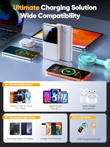 Thumbnail 8 of باور بانك CFIAI متنقل 15000mAh
