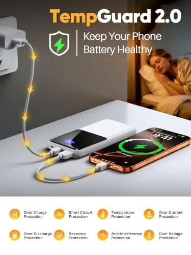 Thumbnail 9 of باور بانك CFIAI متنقل 15000mAh