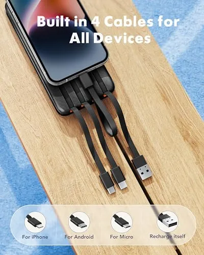 Thumbnail 2 of Charmast C2065 شاحن متنقل 20000mAh أسود