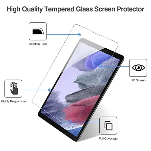 Thumbnail 4 of ProCase Galaxy Tab A7 Lite 8.7 زجاج مقوى عبوة من قطعتين
