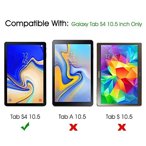 Thumbnail 2 of واقي شاشة زجاجي مقوى كيبوش سامسونج تاب S4 10.5 عبوة من 2