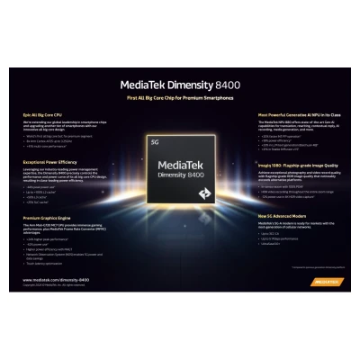 ميدياتك دايمنسيتي 8400 (MediaTek Dimensity 8400)