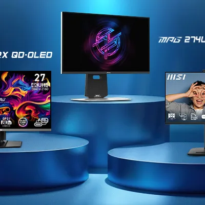 مانیتور گیمینگ 27 اینچ 4K QD-OLED جدید MSI در CES 2025 معرفی شد