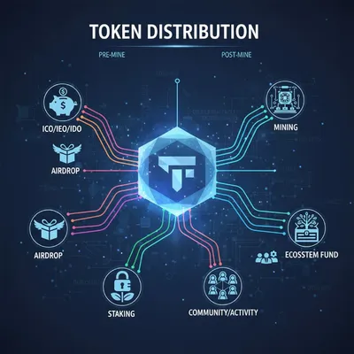 توزیع توکن (Token Distribution) چیست؟